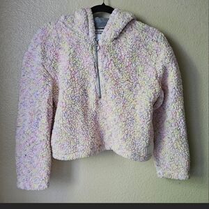 Justice Multicolor Sherpa Hoodie